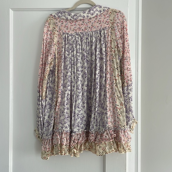 Free People Lost In You Printed Tunic Dress‎ - Picture 2 of 3